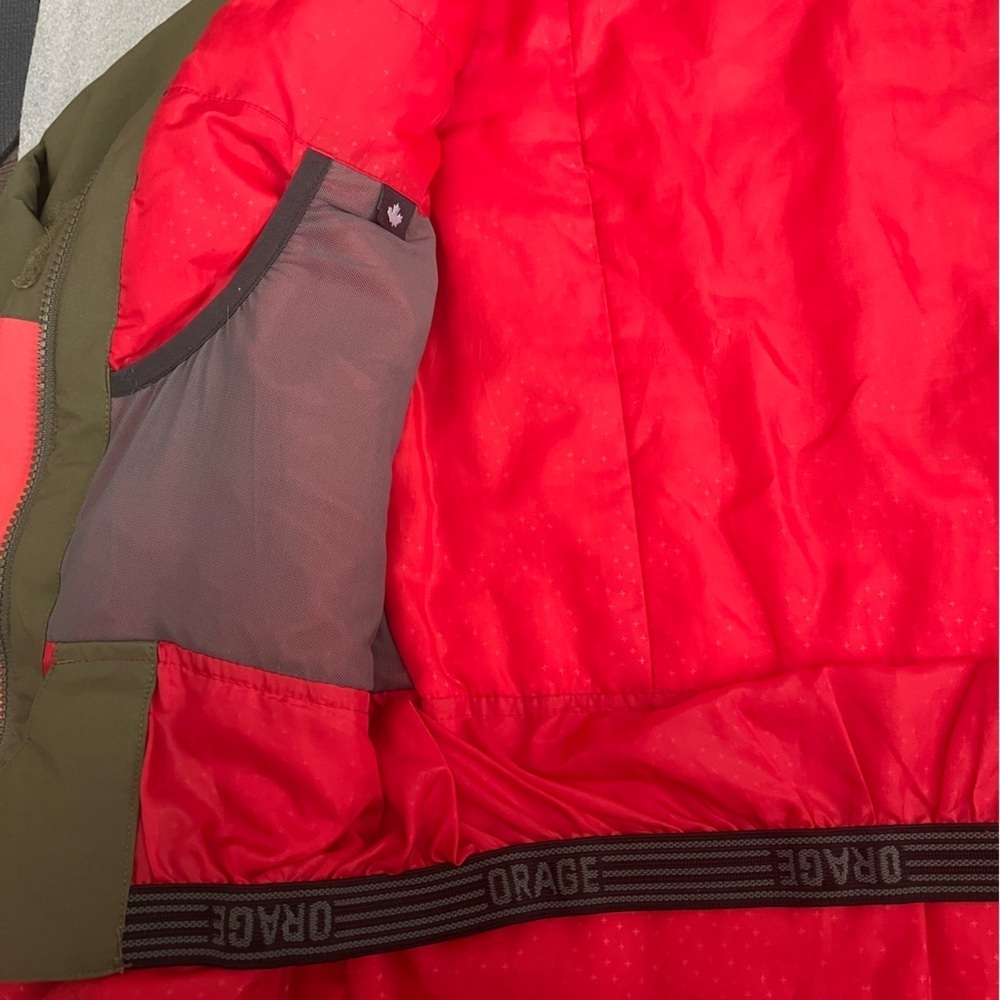 [Y12] Orage Lola Girls Jacket 2020 Two-Tone Hooded - Picture 4 of 10